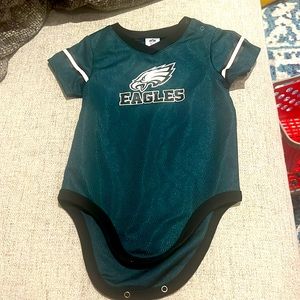 NFL Eagles onesie size 18 mos